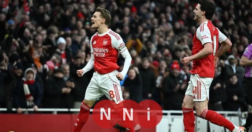 مارتن أوديغارد يشيد بمستوى أرسنال في الفوز المستحق على برايتون رغم التحديات