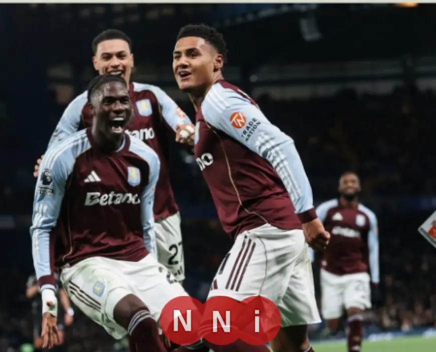 أستون فيلا يتفوق بشكل مثير على تشيلسي في الدوري الإنجليزي