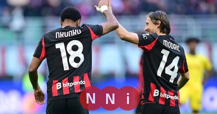 مودريتش ونكونكو يقودان ميلان إلى القمة في الدوري الإيطالي