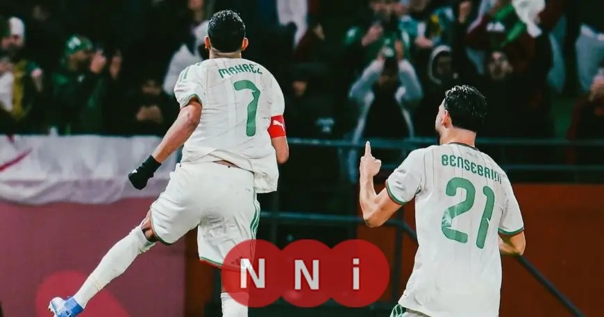 رياض محرز يعادل أرقام ماجر التاريخية ويصبح ثاني أفضل هداف في تاريخ الجزائر