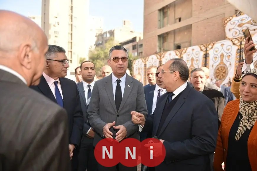 افتتاح سوق اليوم الواحد بشارع فيصل بحضور وزير التموين ومحافظ الجيزة