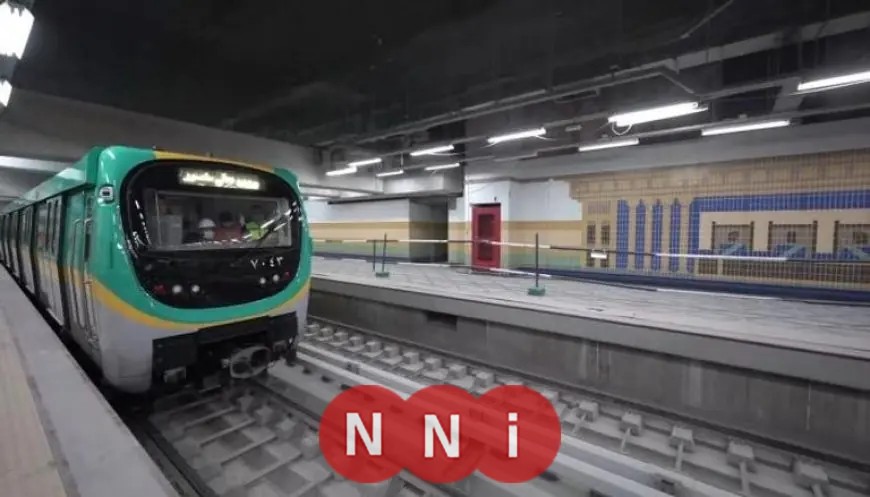 تأخر حركة القطارات في الخط الأول لمترو الأنفاق بسبب أعمال شركة مياه القاهرة