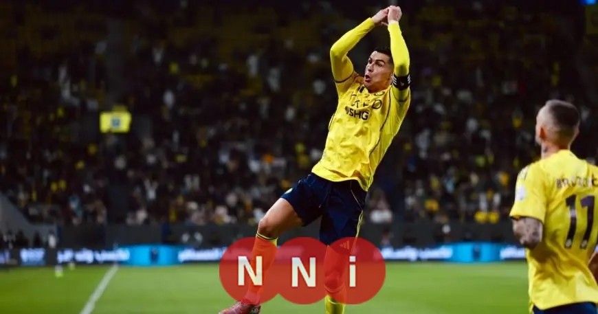 كريستيانو رونالدو يثير الضحك بتسجيل هدف مذهل بظهره