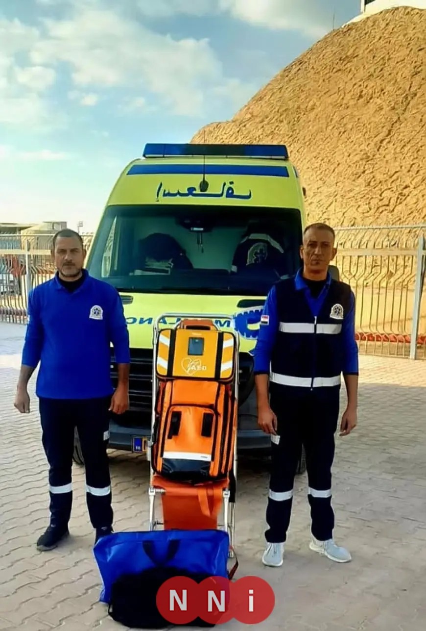 الإسعاف في السويس ينقذ شابة من الموت بعد توقف عضلة قلبها