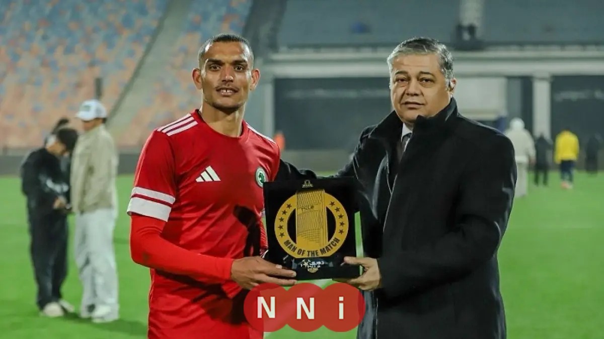 غنام محمد يتألق ويحصد لقب رجل مباراة مودرن سبورت ضد الإسماعيلي