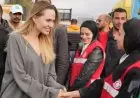 أنجلينا جولي تزور المركز اللوجيستي الرئيسي للهلال الأحمر المصري لتعزيز دعم غزة