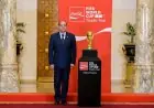 اتحاد الكرة يثمن استقبال الرئيس السيسي لوفد فيفا خلال جولة ترويج كأس العالم