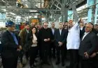 رئيس الوزراء يتفقد خط الإنتاج الجديد لشركة مصر للألومنيوم بطاقة إنتاجية تصل إلى 60 ألف طن سنويًا