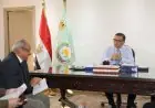 وزير الزراعة يبحث تعزيز التعاون المشترك مع مجلس إدارة فلاحة البساتين لاستقبال أفضل المبادرات الزراعية