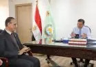 وزير الزراعة يناقش تعزيز التعاون الإقليمي مع مكافحة الجراد الصحراوي