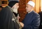 شيخ الأزهر يطمئن على صحة البابا تواضروس في مكالمة هاتفية مهمة