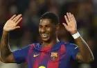ماركوس راشفورد يتألق في أفضل مواسمه بدوري أبطال أوروبا مع برشلونة