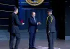 الرئيس السيسي يكرم أبطال الشهداء في الاحتفال بالعيد الرابع والسبعين للشرطة