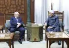 شيخ الأزهر يرحب برئيس مجلس الدولة في مشيخة الأزهر لتعزيز التعاون المشترك