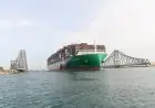 عبور سفينة الحاويات العملاقة CMA CGM SEINE بحمولة 250 ألف طن في قناة السويس