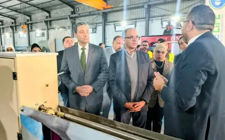 نائب وزير الإسكان يزور مصنعاً لاختصاصات تحلية مياه البحر في دمياط لتعزيز كفاءة الإنتاج