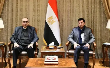 صبحي يستعرض تحضيرات اجتماع وزراء الشباب والرياضة العرب والمكتب التنفيذي