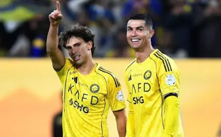 رونالدو وفيليكس يتحديان رقم السومة القياسي في دوري روشن السعودي