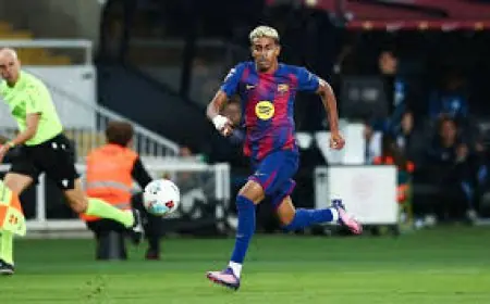 لامين يامال يتغيب عن تدريبات برشلونة بسبب تعرضه لوعكة صحية