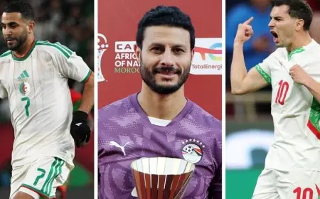 تعرف على التشكيلة المثالية لدور مجموعات كأس أمم إفريقيا بحضور محرز ودياز والشناوي