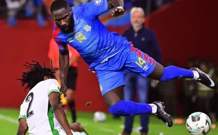 ماسواكو يستعد لمواجهة محرز في مباراة الكونغو ضد الجزائر