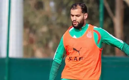 إصابات خط الدفاع تثير قلق مدرب الجزائر وحالة توغاي تظل غامضة