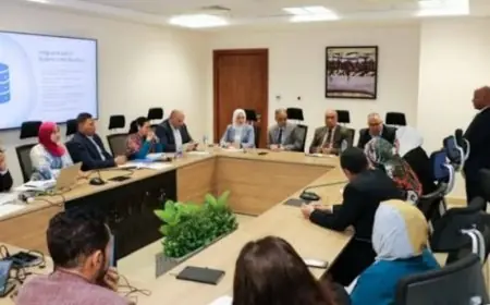 وزير الري يطلع على تقدم مشروع إدارة أصول مصلحة الميكانيكا والكهرباء