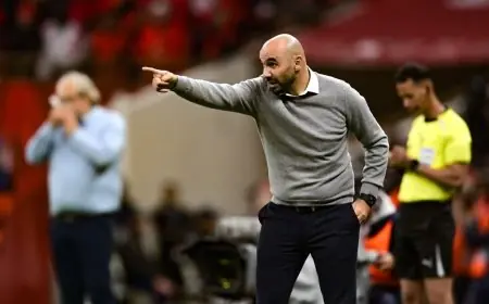 الركراكي مدرب المغرب يؤكد: ضرورة الفوز الحاسم أمام تنزانيا لضمان التأهل