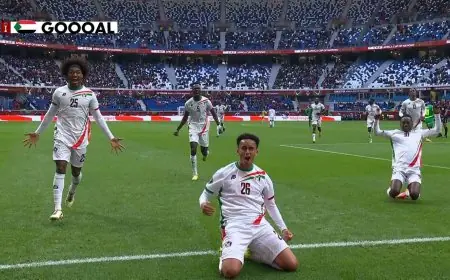 مباراة السنغال والسودان: هدف عامر عبد الله يمنح صقور الجديان التقدم