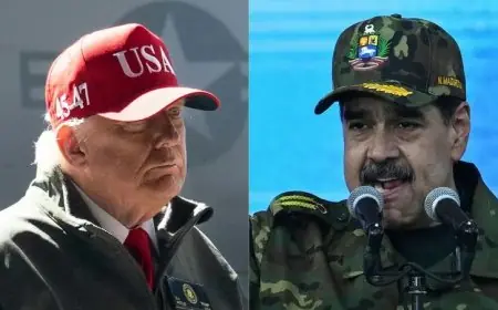 ترامب يعلن اعتقال مادورو وزوجته لمواجهة الاتهامات الآن