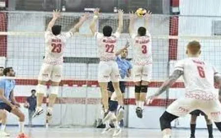 انتصار الزمالك على هليوبوليس في دوري الكرة الطائرة