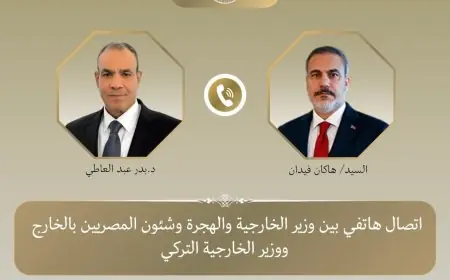وزيرا خارجية مصر وتركيا يبحثان الأوضاع الإنسانية المأساوية في غزة لرفع الوعي ودعم الاستجابة الإنسانية