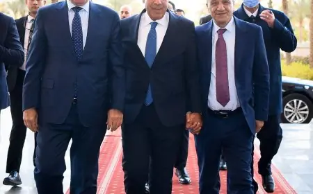 وزير الخارجية يستضيف نائب الرئيس الفلسطيني في زيارة رسمية مهمة