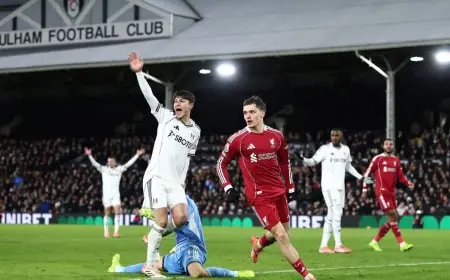 فيرتز يوضح سبب عدم احتفاله بهدفه ضد فولهام ويعترف بتحديات ليفربول الصعبة