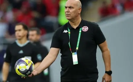 انتهاء عقد المدرب سامي الطرابلسي رسميًا: تونس تُعلن عن رحيله