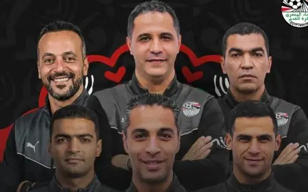 طاقم تحكيم مصري يقود مباراة قوية بين الجزائر والكونغو الديمقراطية في كأس إفريقيا