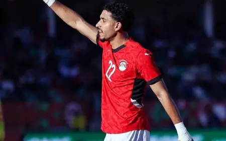 إهدار عمر مرموش فرصة تقدم مصر على بنين في الشوط الأول وتعرض حمدي لإصابة قوية