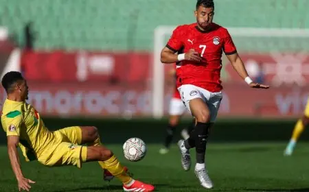 مصر وبنين يتعادلان سلبياً في الشوط الأول بمواجهة الفراعنة في دور الـ16 لكأس أمم أفريقيا