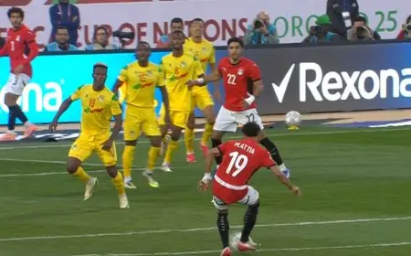 مصر ضد بنين مروان عطية يقود الفراعنة للفوز بتسديدة رائعة في دور الـ16 بكأس أمم أفريقيا