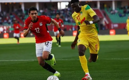 إصابة مدافع مصر بقطع في الرباط الصليبي وتفاصيل الحالة الصحية لتريزيغيه