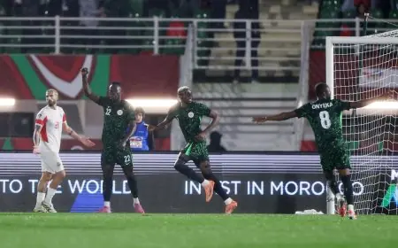 نيجيريا تتألق برباعية وتسحق موزمبيق لتتقدم إلى ربع نهائي كأس أمم أفريقيا