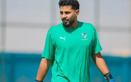 إصابة حارس نيوم بقطع في الرباط الصليبي تهدد مستقبله الرياضي