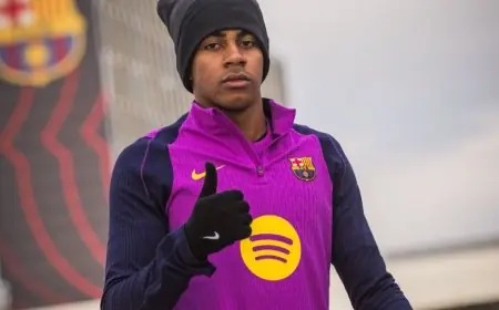 يامال يتخلف عن تدريبات برشلونة قبل مواجهة بلباو في كأس السوبر