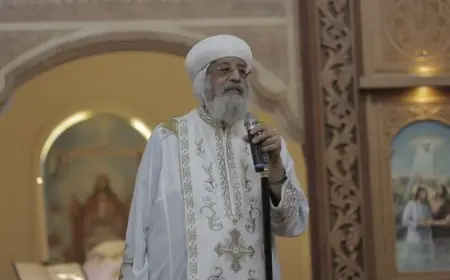 قداس عيد الميلاد برئاسة البابا تواضروس في كاتدرائية ميلاد المسيح