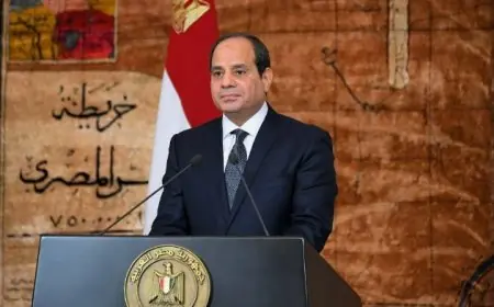 الرئيس السيسي يشيد بعظمة وتقدير قداسة البابا في تصريح مؤثر