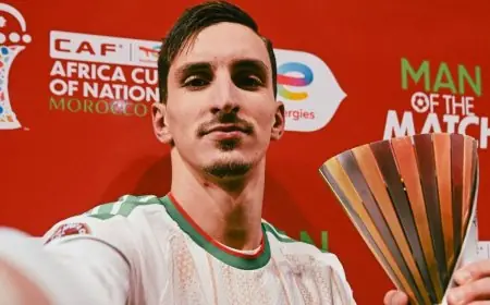 عادل بولبينة يوضح سبب دموعه بعد هدفه المذهل وتأهل المنتخب الجزائري