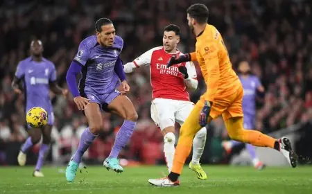 مواجهة مثيرة مرتقبة الليلة بين أرسنال وليفربول في قمة الدوري الإنجليزي