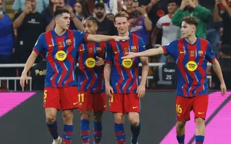 ريال مدريد وأتلتيكو يراقبان تطورات برشلونة في كأس السوبر الإسباني