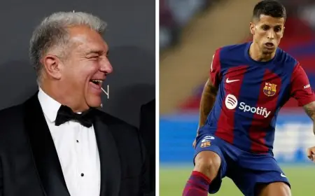 عشاء حاسم في دبي يعيد كانسيلو إلى صفوف برشلونة