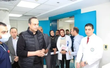جولة تفقدية مفاجئة لرئيس هيئة الرعاية الصحية على المنشآت الصحية بجنوب سيناء